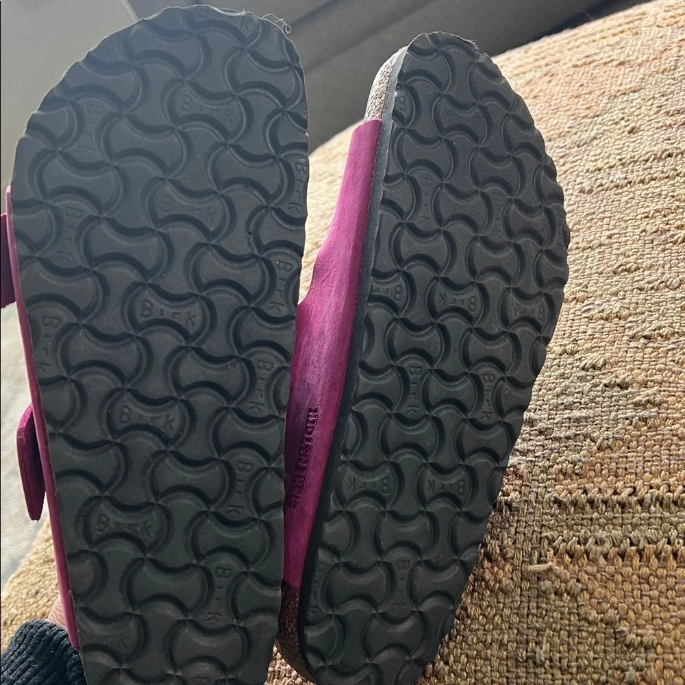 Birkenstock Leather Arizona Big Buckle Sandals - Picture 3 of 4